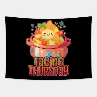 Tagine Tuesday Foodie Design Tapestry