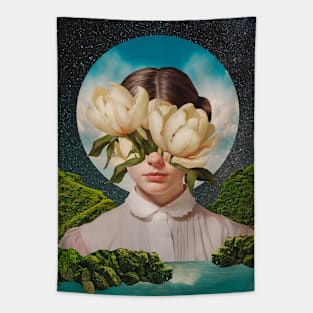 FLOWER DREAMS Tapestry