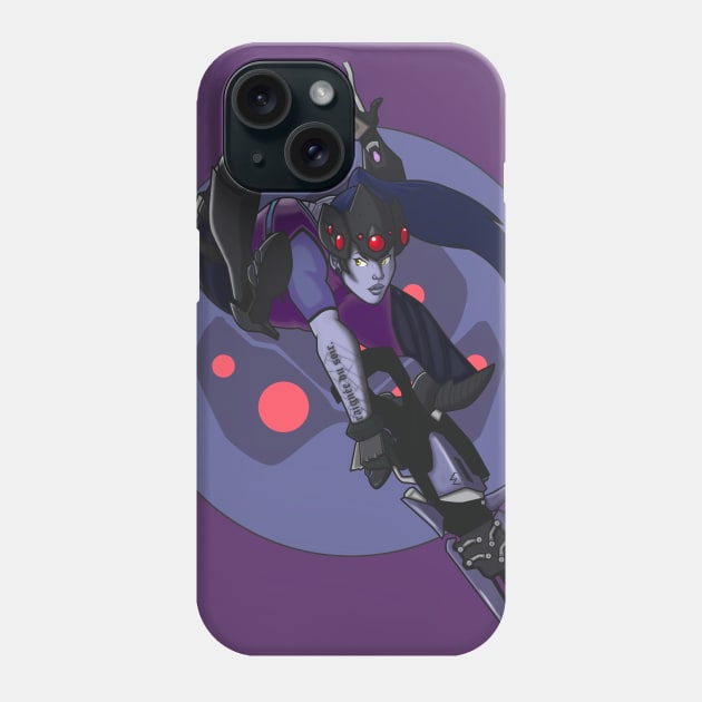 The Amazing Widowmaker Phone Case by jRoKk17