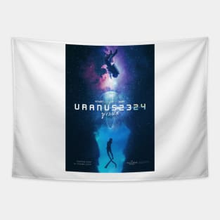 URANUS 2324 Movie Poster B | Freenbecky Uranus2324 Tapestry