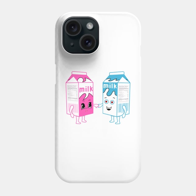 Love Milk Phone Case by TeawithAlice