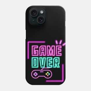 Game over - Neon Phone Case