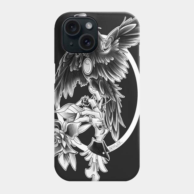 raven <3 Phone Case by elywick