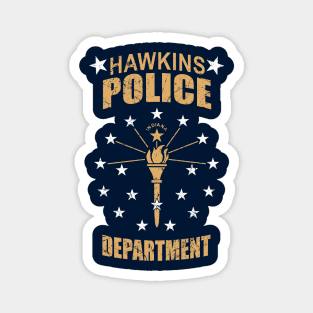 Nerdy Tee - Hawkins Police Dept Magnet