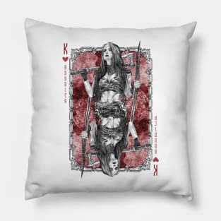 BOUDICA warrior woman Pillow