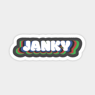 Janky | WUBRG JANKY MTG LOGO Magnet