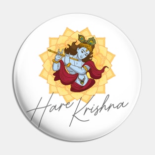 "Hare Krishna" Pin