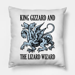 King Gizzard and Lizard Wizard - Tribute art Pillow