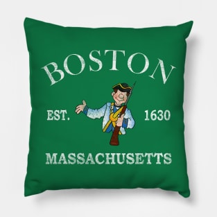 Boston, Massachusetts Colonial Patriot Pillow