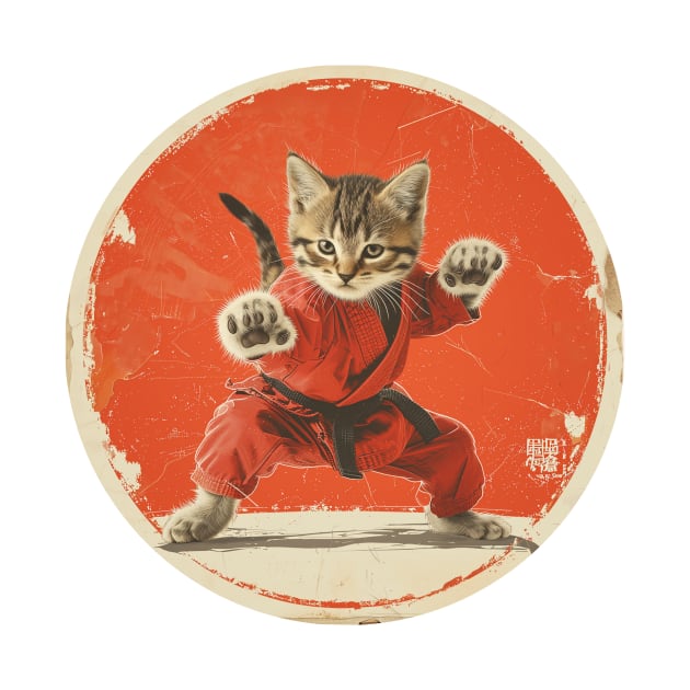 Karate Kitty: The Furry Fist of Fluff by Iron Creek