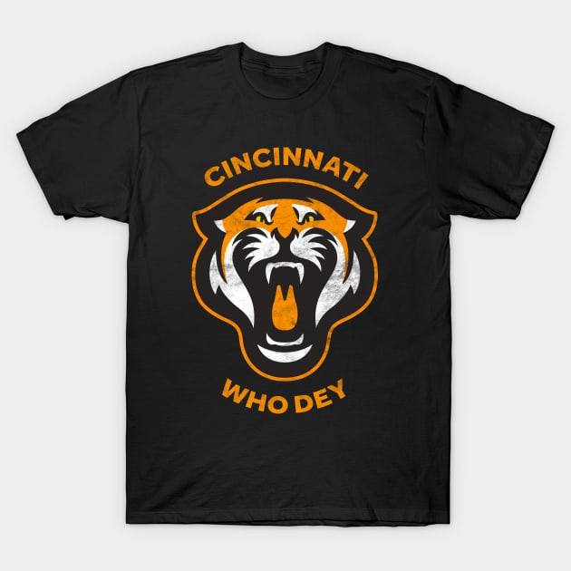 BooTeeQue Cincinnati Bengals 2022 Who Dey T-Shirt