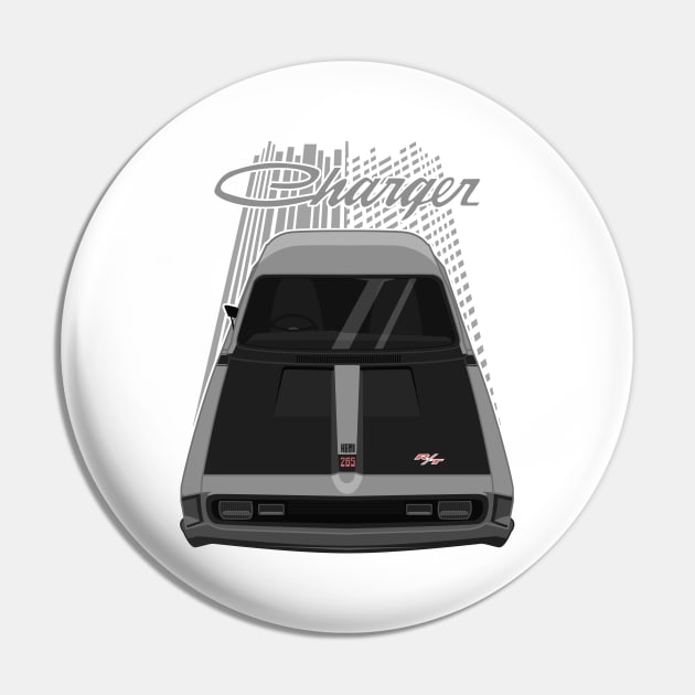 Chrysler VH Valiant Charger RT - Silver Pin by V8social
