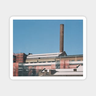Rozelle Power Plant Nostalgia: Vintage Industrial Artwork Magnet