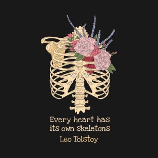 Leo Tolstoy - Heart T-Shirt