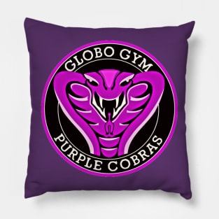 Purple Cobras Pillow