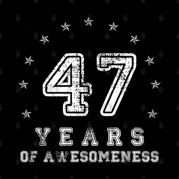 Vintage 47 years of awesomeness by opippi
