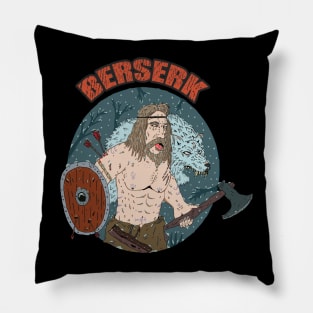 viking warrior Pillow