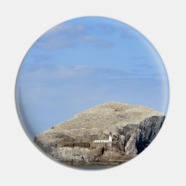 A cargo ship passes Bass Rock, Scotland Pin by richflintphoto