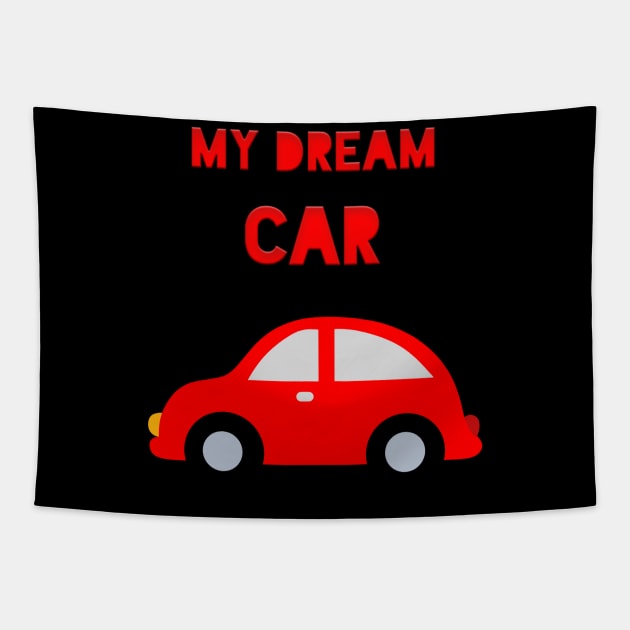 My dream car Tapestry by Vectraphix
