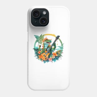 Tropic Thunder: Lizard's Electric Guitar Fiesta Phone Case