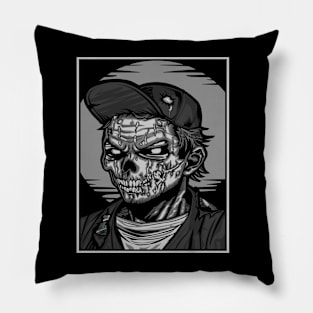 Zombie Portrait Pillow