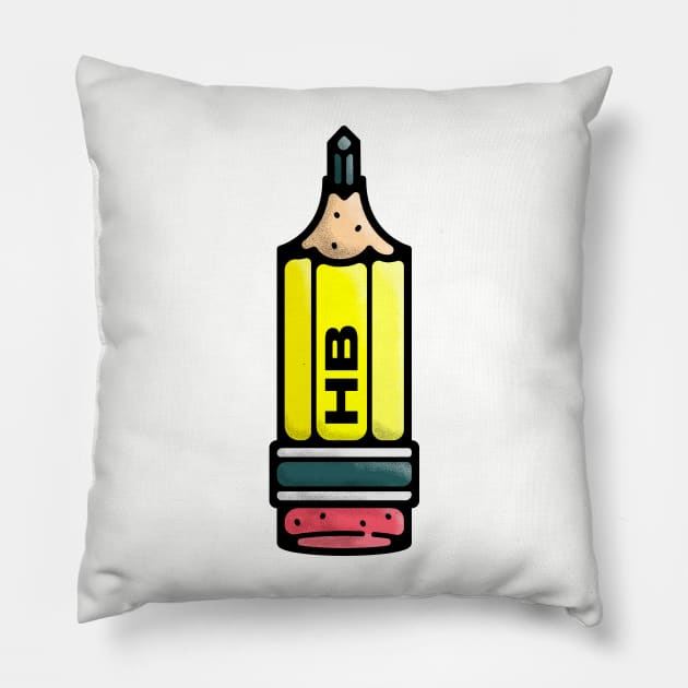 Pencil Pillow by Franjos