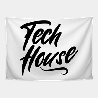 TECH HOUSE  - Signature (Black) Tapestry