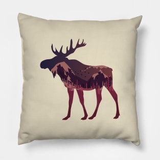 moose lovers,moose gift animal moose nature in alaska elk Pillow
