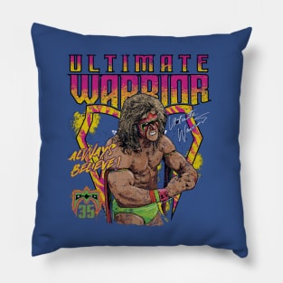 Ultimate Warrior 35th Anniversary Pillow