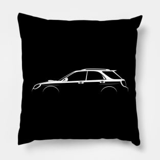 Subaru Impreza WRX Wagon (GG 2005) Silhouette Pillow