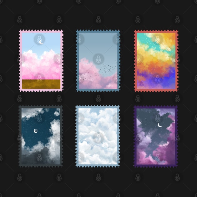 Postage Stamps by lindepet