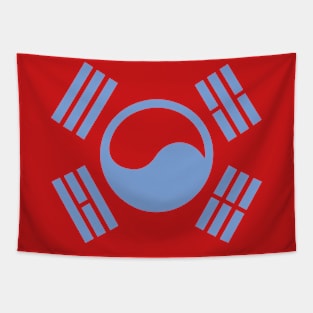 Korean (light blue) Tapestry