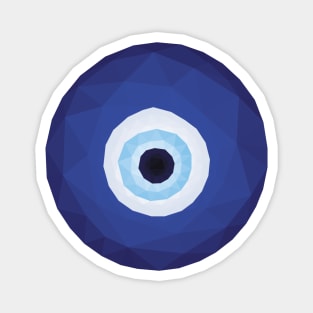 Evil Eye (Nazar) Low Poly Magnet