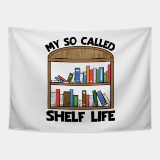 My So Called Shelf Life Bookcase Tapestry