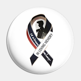 Memorial day design Pin