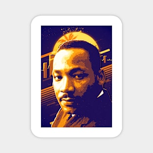 martin luther king Magnet