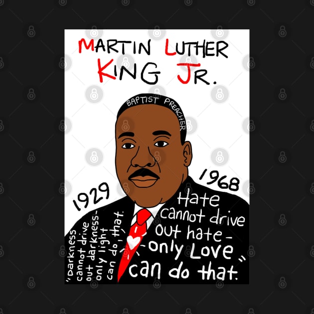 Martin Luther King Jr. by krusefolkart