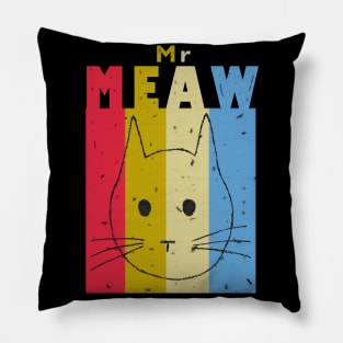 Mr Meaw Pillow