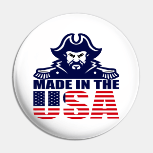 Made in USA Captain Pin