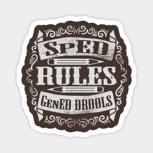 SPED Rules Magnet