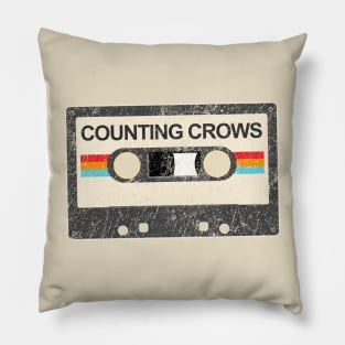 Counting Crows kurniamarga vintage cassette tape Pillow