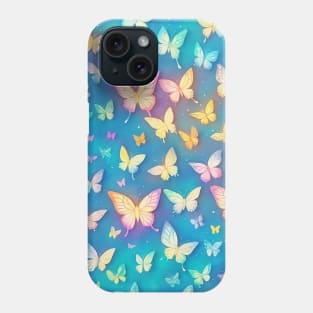 Luminous starry butterfly pattern Phone Case