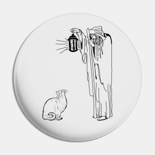 Hermits and cats are natural allies (v2) Pin