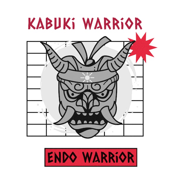 Kabuki warrior, Endo warrior by Zipora