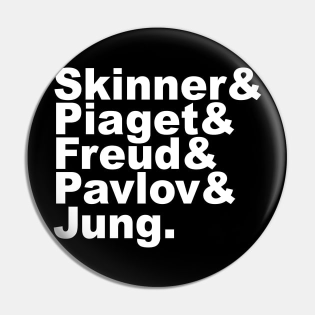 Famous Psychologists Funny Helvetica List Pin by APSketches