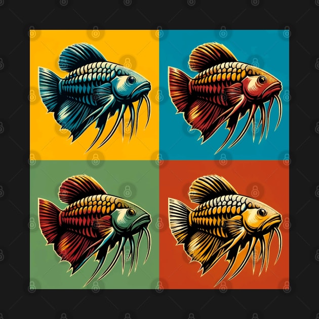 Bronze Corydoras - Cool Tropical Fish by PawPopArt