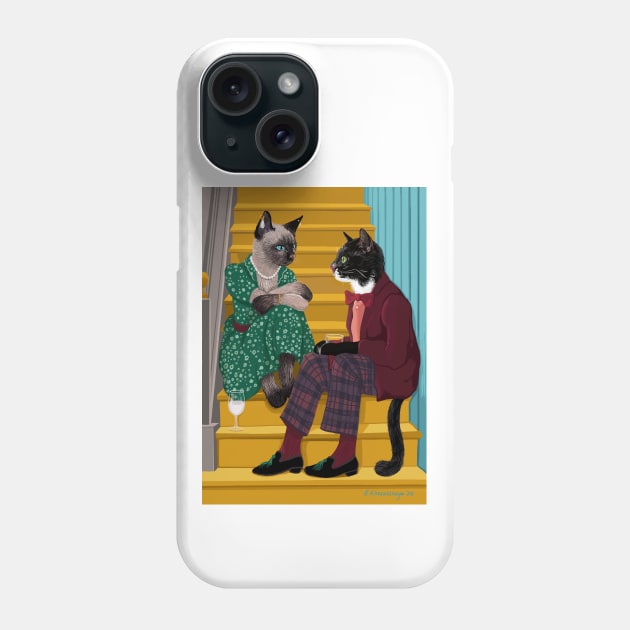 Party Cats Phone Case by argiropulo