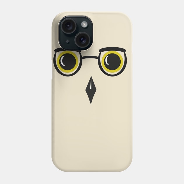 Owl Face Phone Case by allnightsounds