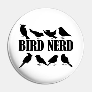 Bird Nerd Pin