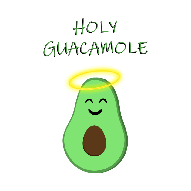 Holy Guacamole cute avocado by RandomSorcery